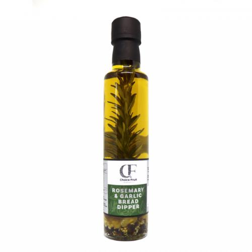 image of Rosemary & Garlic Infused Olive Oil - 100ml/250ml