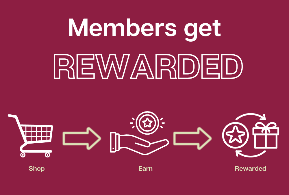Members get rewarded
