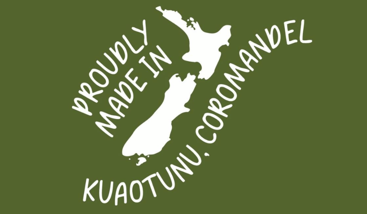 Proudly made in Kuaotunu Coromandel