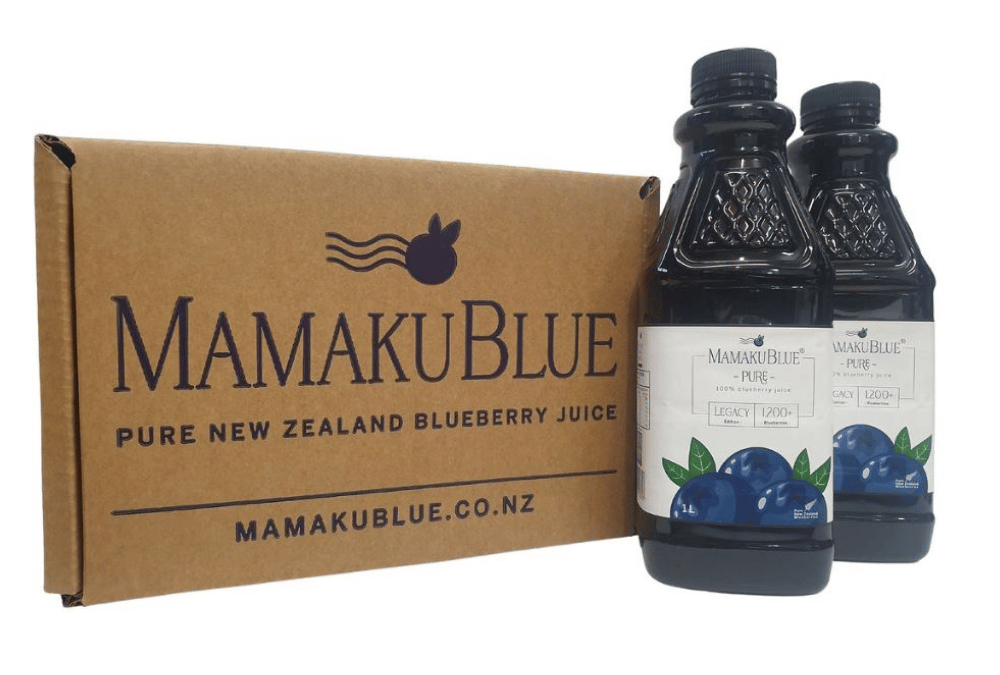 The Good Food Collective Mamaku Blue Juice