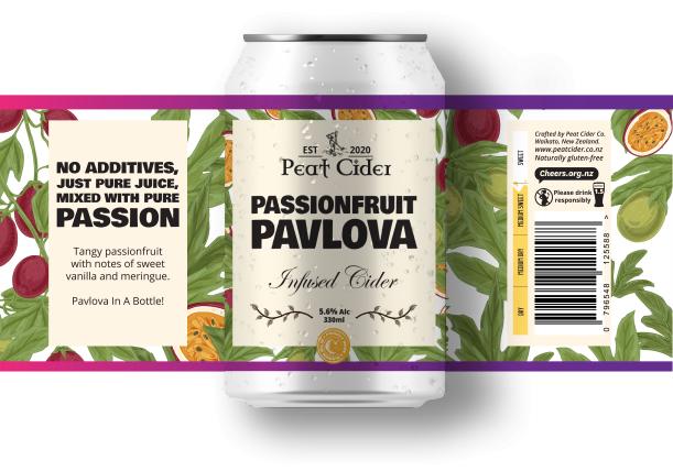 Can of Passionfruit Pavlova