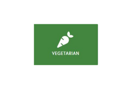 The Good Food Collective vegetarian button