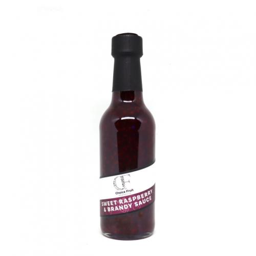image of Raspberry & Brandy Sauce - 100ml/250ml