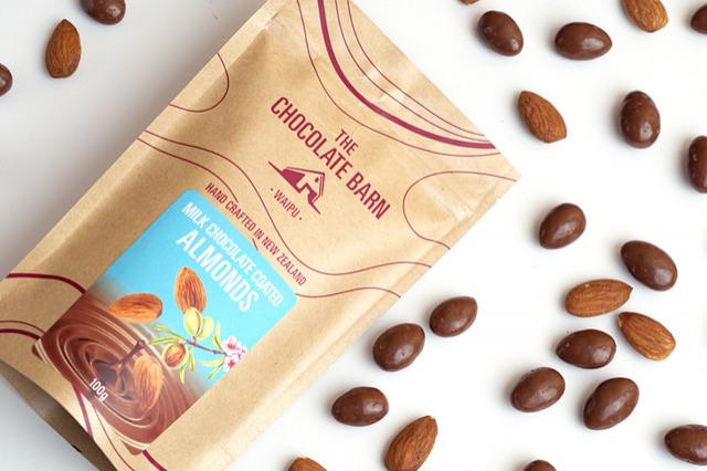 product image for The Chocolate Barn Milk Chocolate Coated Almonds