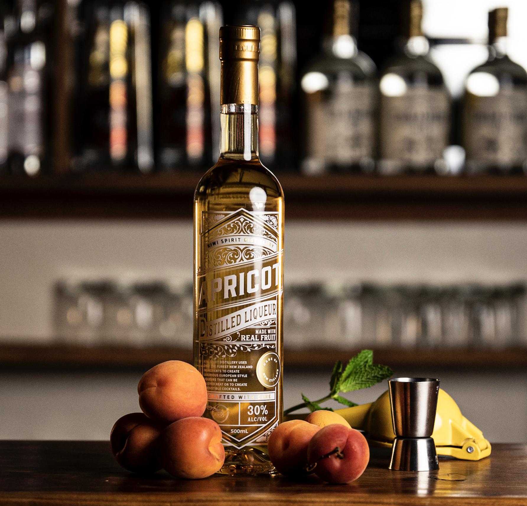 Kiwi Spirit Apricot Liqueur Gourmet food & drink
