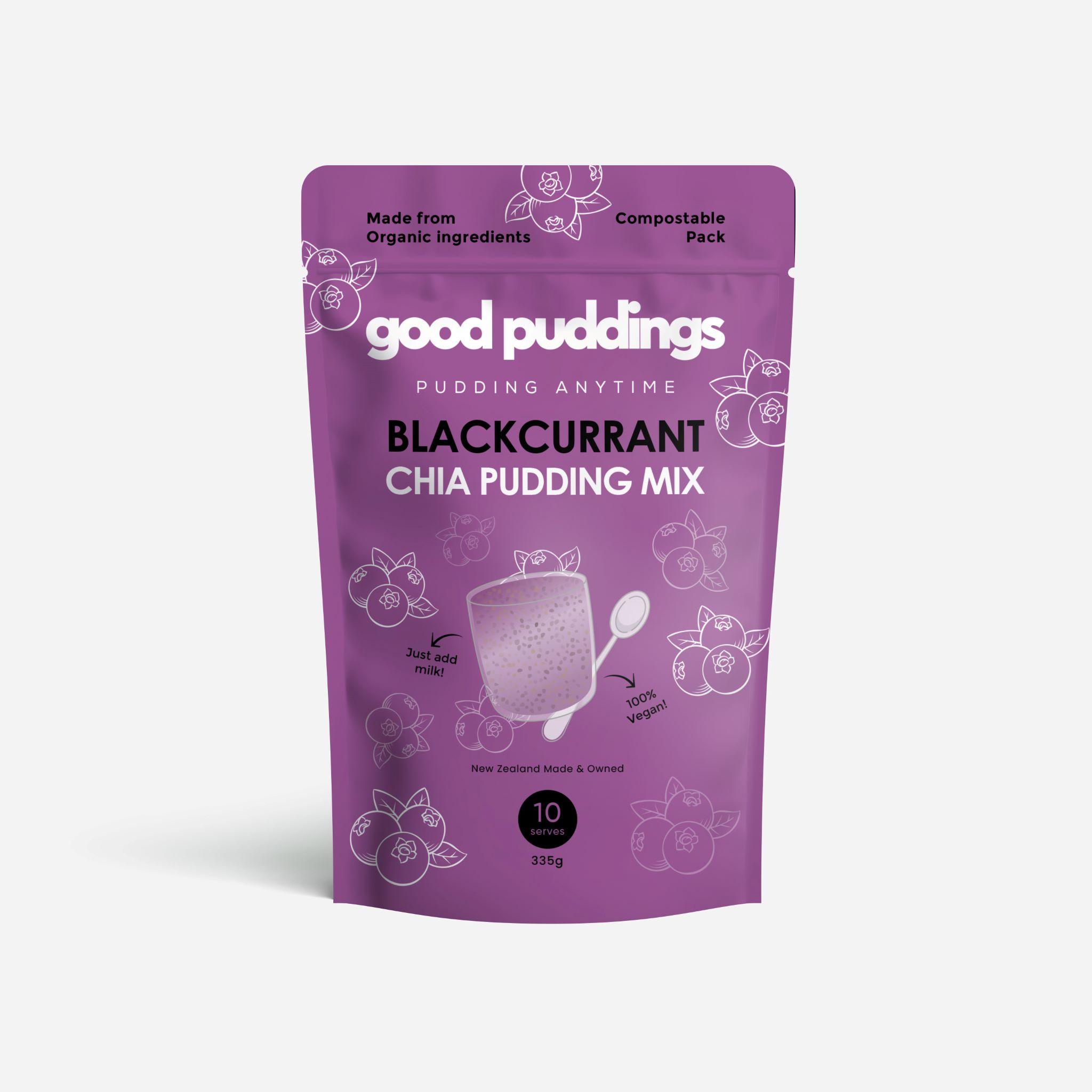 product image for Good Puddings Blackcurrant Chia Pudding Mix