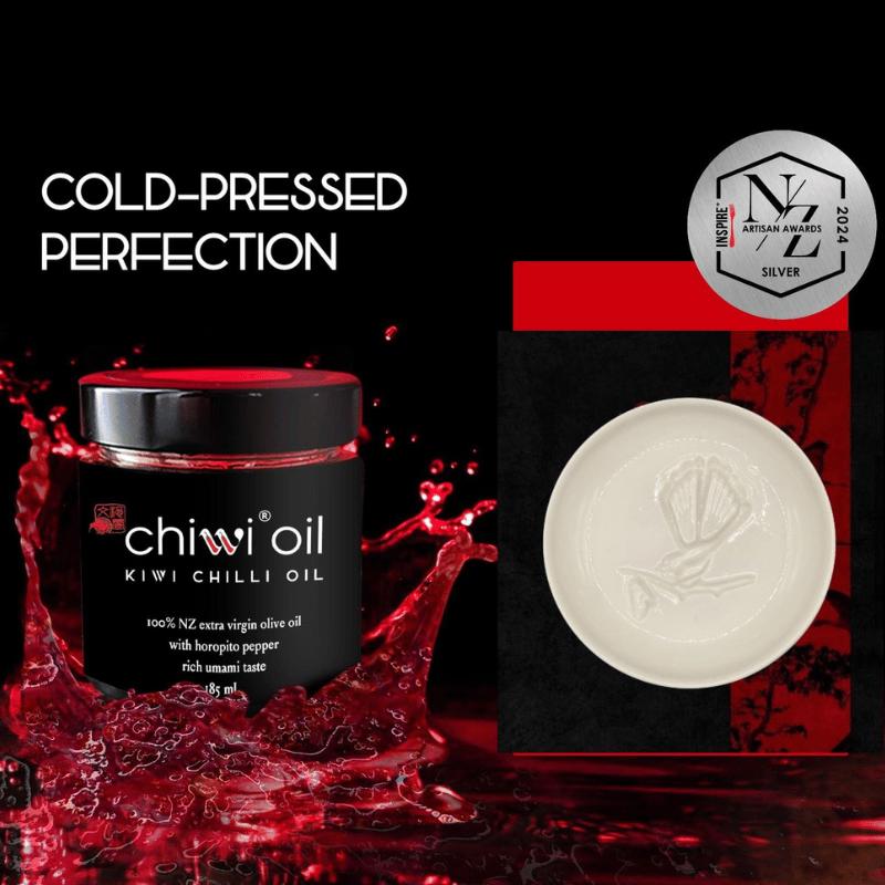 product image for Chiwi Oil with Chiwi dish - fantail design