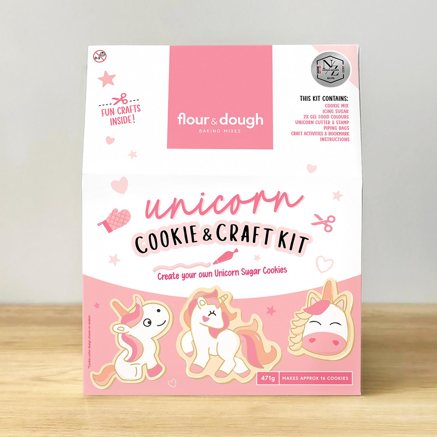 product image for Flour and Dough - Unicorn Cookie and Craft Kit