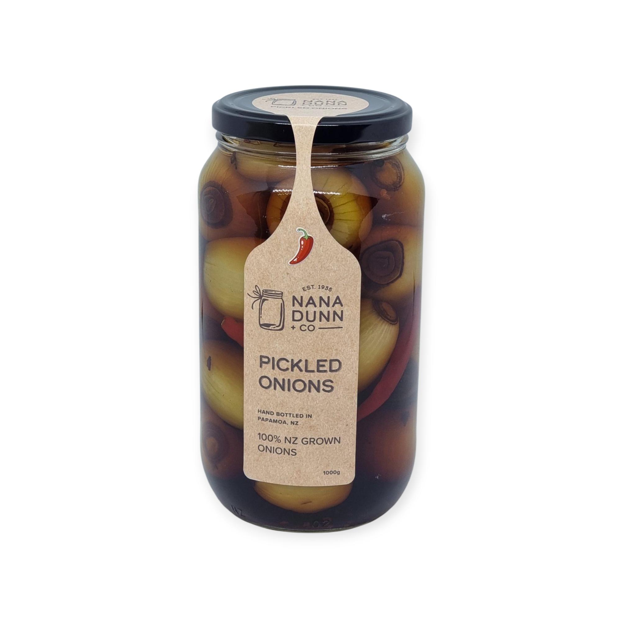 product image for Nana Dunn + Co Pickled Onions Chilli 1ltr