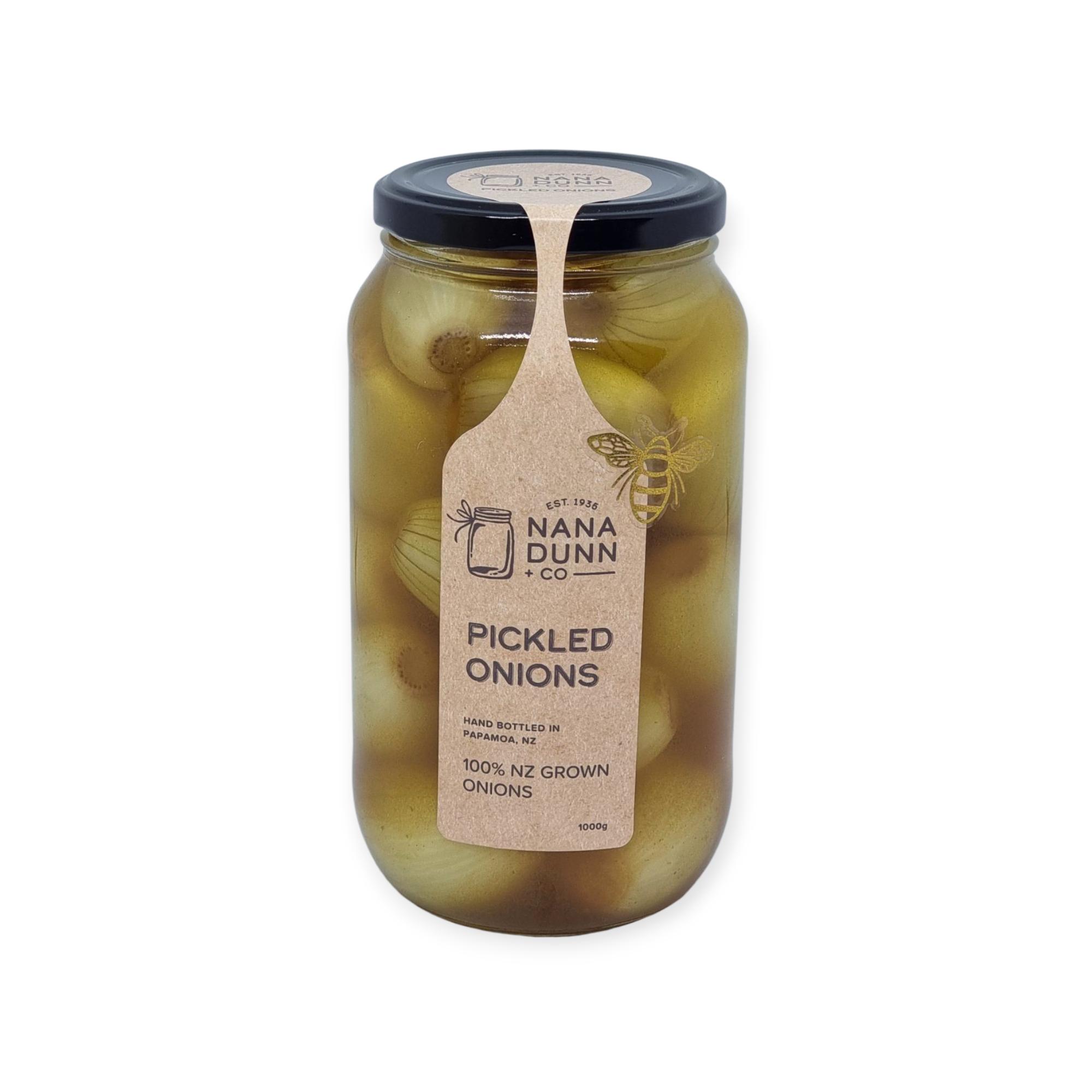product image for Nana Dunn + Co Pickled Onions Honey + ACV 1ltr
