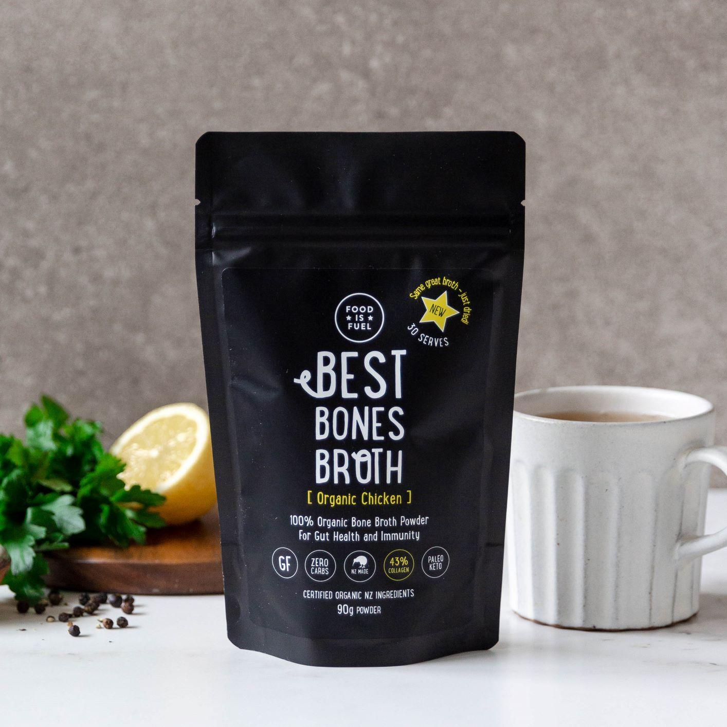 Best Bones Broth Organic Chicken Bone Broth Powder The Good Food
