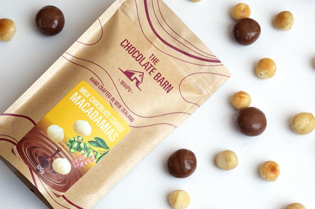 product image for The Chocolate Barn Milk Chocolate Coated Macadamias