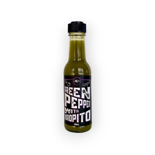 image of Al's Green Pepper Sauce with Horopito