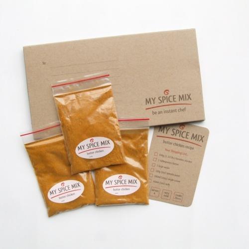 image of My Spice Mix - Butter Chicken Spice Mix 3 Pack