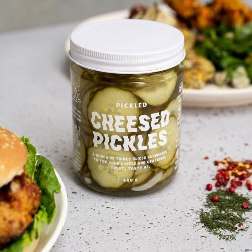 image of Cheesed Pickles