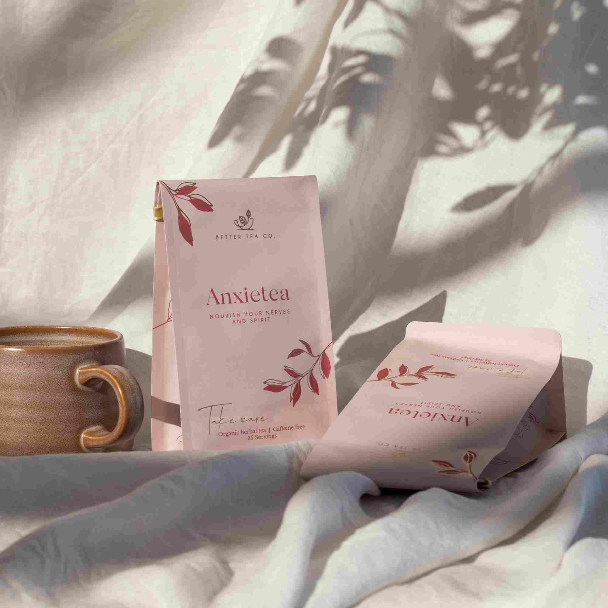 product image for Anxietea Tea Compostable Pouch 60g