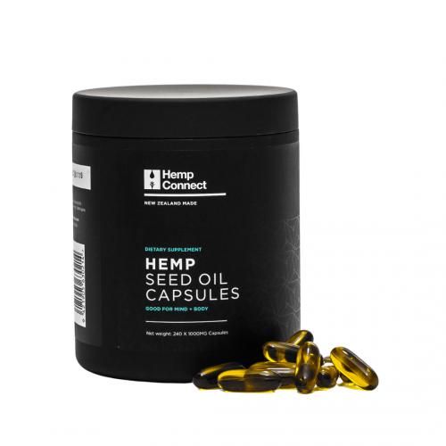 image of Hemp Connect - Hemp Seed Oil Capsules