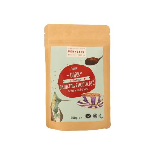 image of Bennetto Dark Cocoa Hot Chocolate Powder