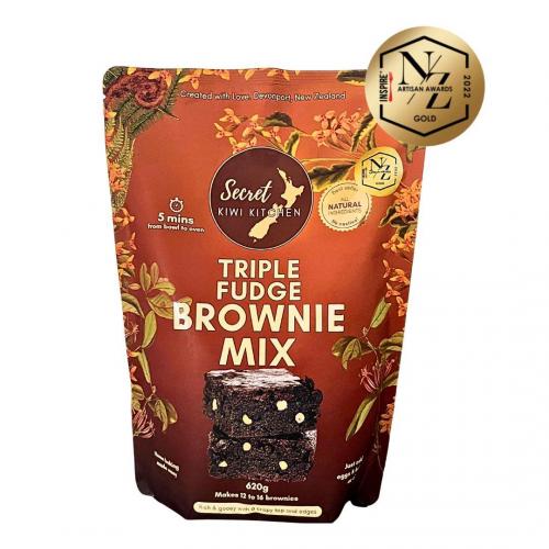 image of Secret Kiwi Kitchen Triple Chocolate Brownie Mix