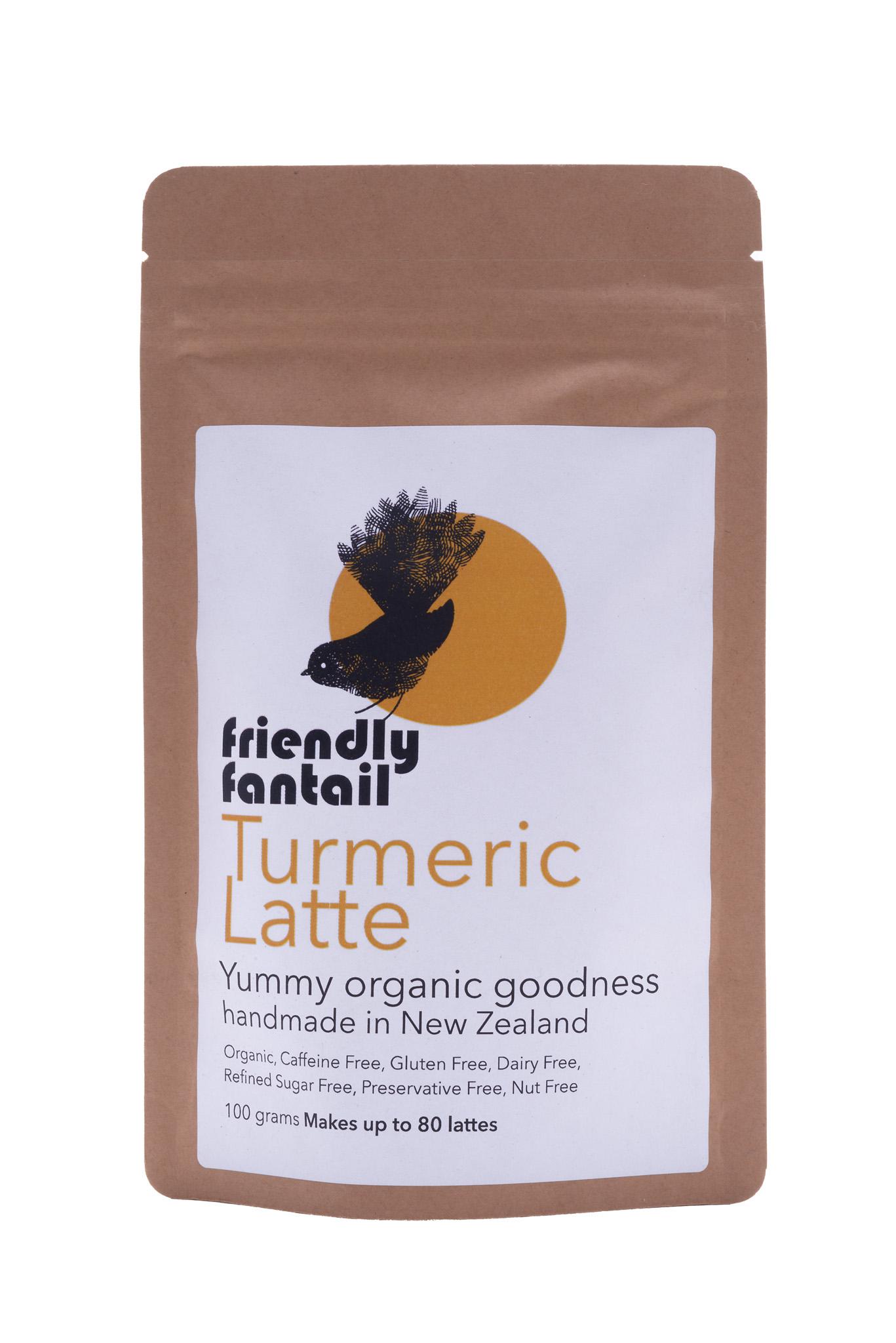 product image for Friendly Fantail Organic Turmeric Latte spice mix