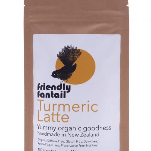 image of Friendly Fantail Organic Turmeric Latte spice mix