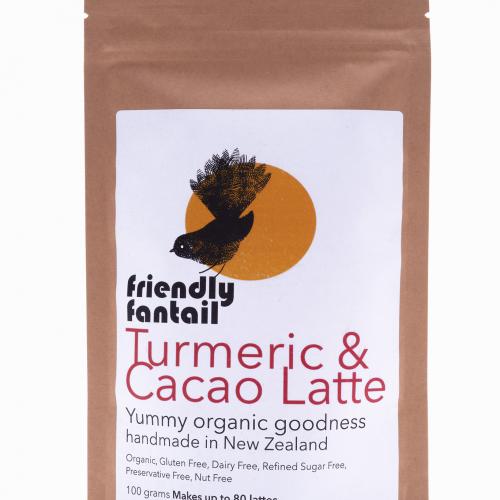image of Friendly Fantail Organic Turmeric & Cacao Latte spice mix