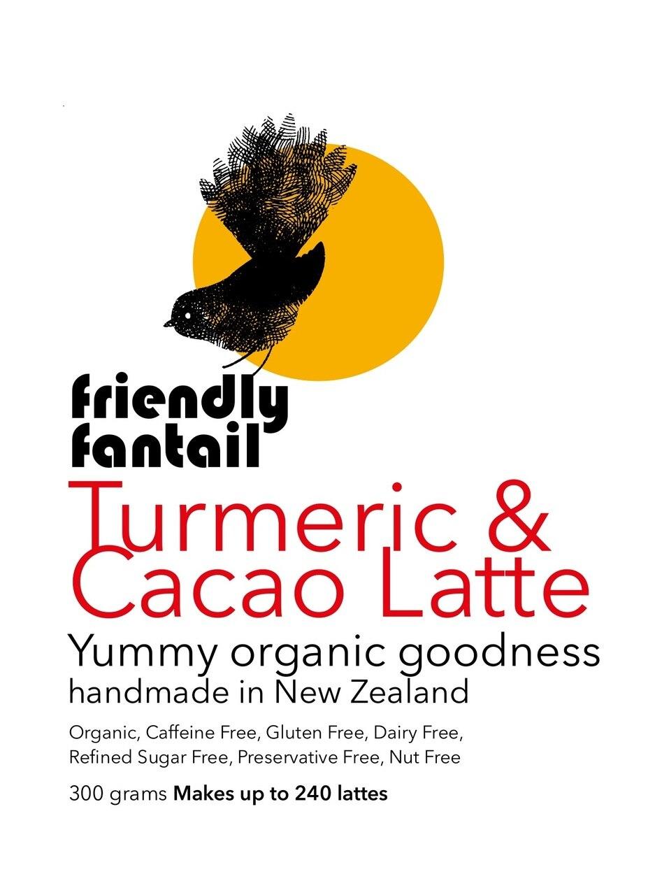 product image for Friendly Fantail Organic Turmeric & Cacao Latte spice mix - Cafe Pack